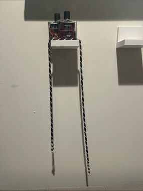 Black & White Beaded Vintage Belt